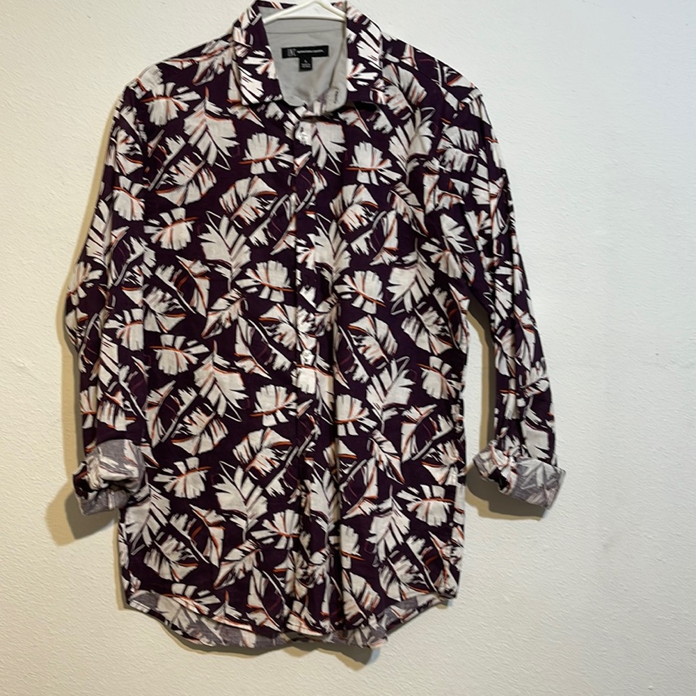 INC Button down shirt for men size small